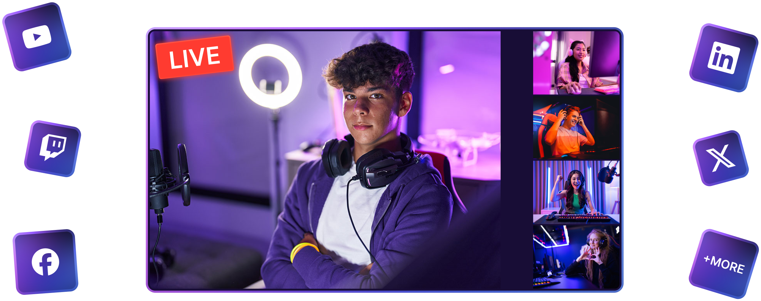 AirStudio multistreaming